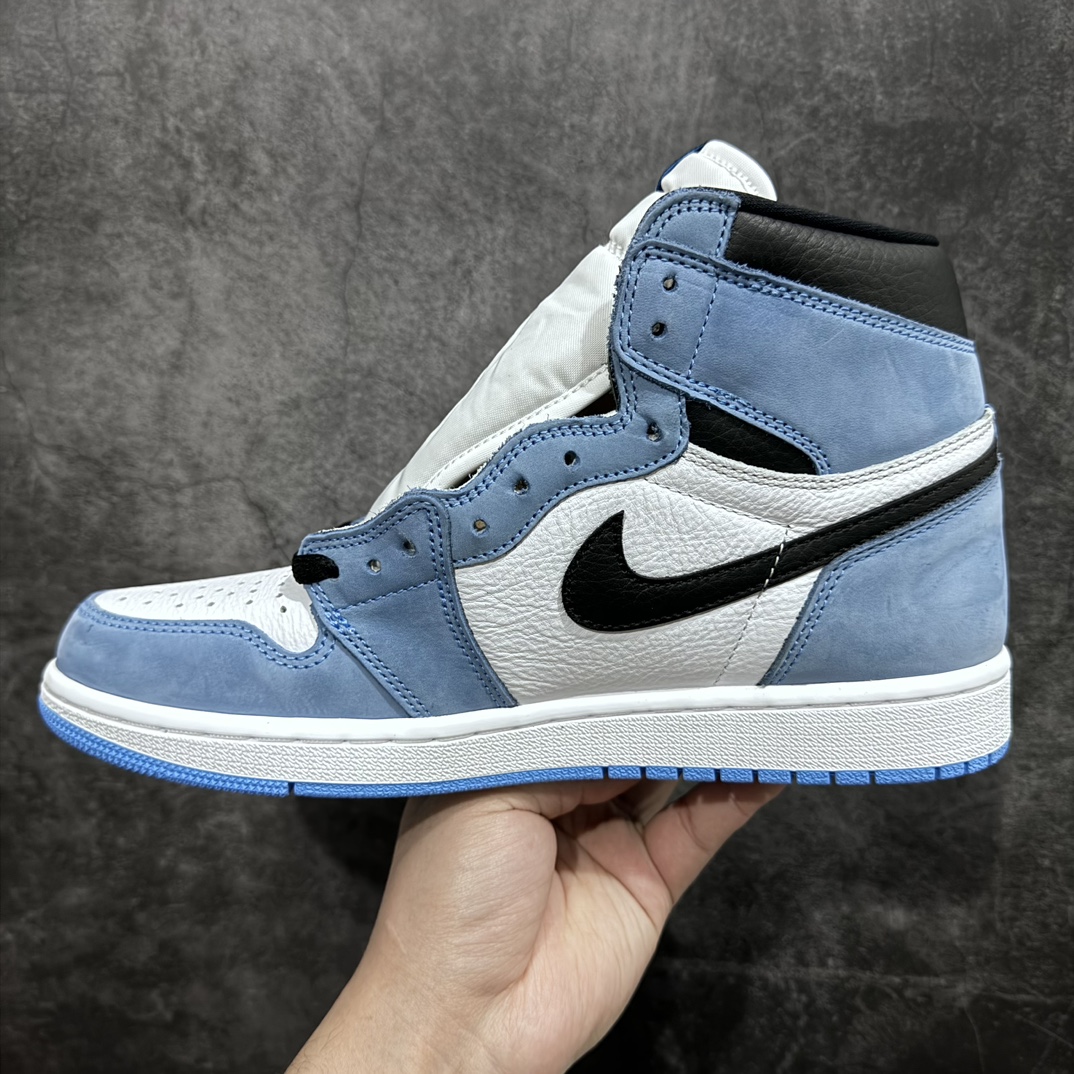 340 【FQ版本】Air Jordan AJ1 Retro High 高帮大学蓝 555088-134