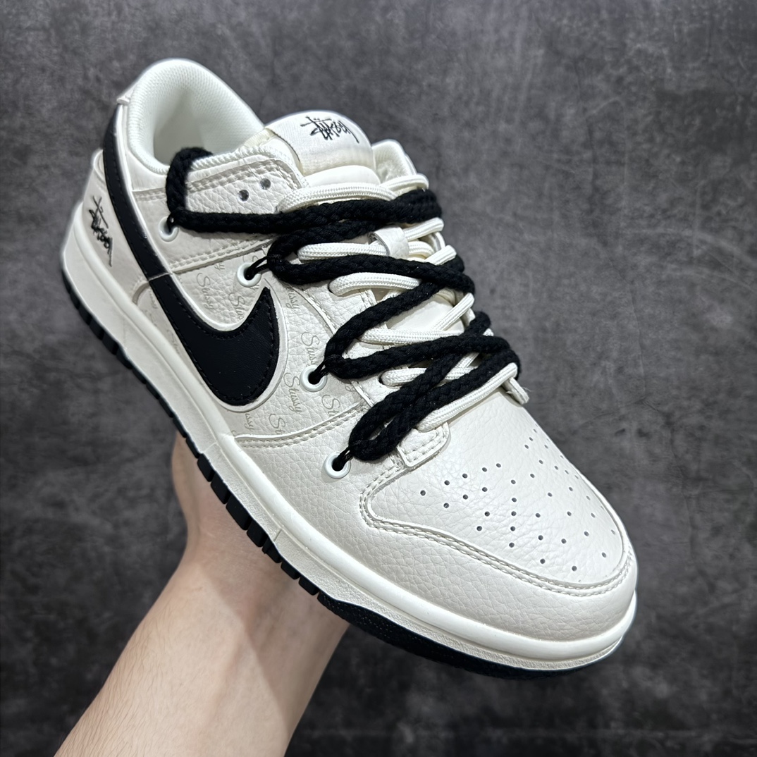 图片[3]-【定制版】Nike SB Dunk Low x Stussy 斯图西印花绑带 FC1688-139nn纯原大厂出品 极力推荐n原装头层材料 独家版型蒸餾加工帶來的是更好的视觉和脚感体验大厂纯原品质出货 清洁度 电绣工艺 皮料切割干净无任何毛边 细节完美   尺码：36-45（半）-莆田鞋批发中心