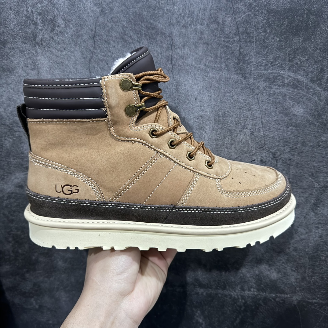 【顶级版】UGG 7089男款海兰德运动靴 黑色 粟色 棕黄 灰色 亚马逊代购专供版本 独家芯片防伪 独家亚马逊包装 独家环保帖 全鞋采用ZP同厂 隆丰A级澳洲进口羊皮毛一体 品牌代工厂生产线 完全遵循ZP工艺流程 代工厂原厂版师 秉承无原鞋不开发选择 注重每一处细节 市面最正版型 TREADLITE\