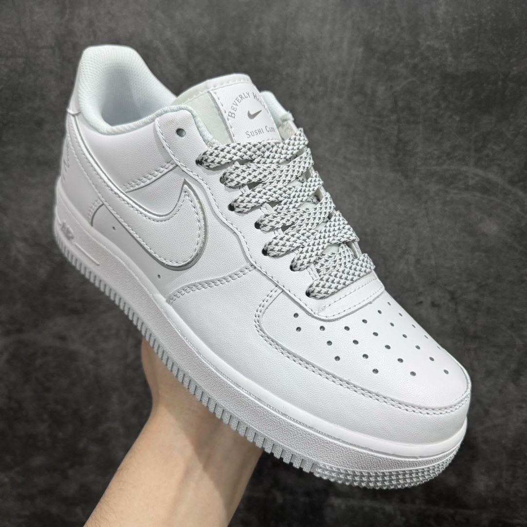 图片[3]-【公司级】Nk Air Force 1\’07 Low \”Sushi Club\” 黑白经典 空军一号低帮休闲板鞋 NS0517-003n3M反光 原楦头原纸板 纯正空军版型 内置全掌气垫 原盒配件 原厂中底钢印 拉帮完美 尺码：36 36.5 37.5 38 38.5 39 40 40.5 41 42 42.5 43 44 44.5 45-莆田鞋批发中心