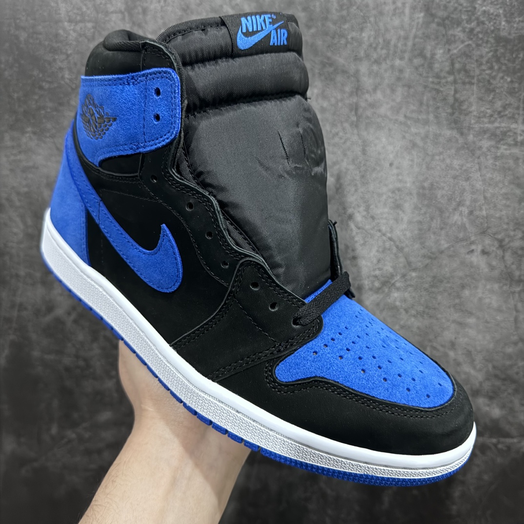 450 【OG新版原盒版】Air Jordan 1 ” University Blue “ AJ1乔1高帮文化篮球鞋 黑蓝麂皮 DZ5485-042