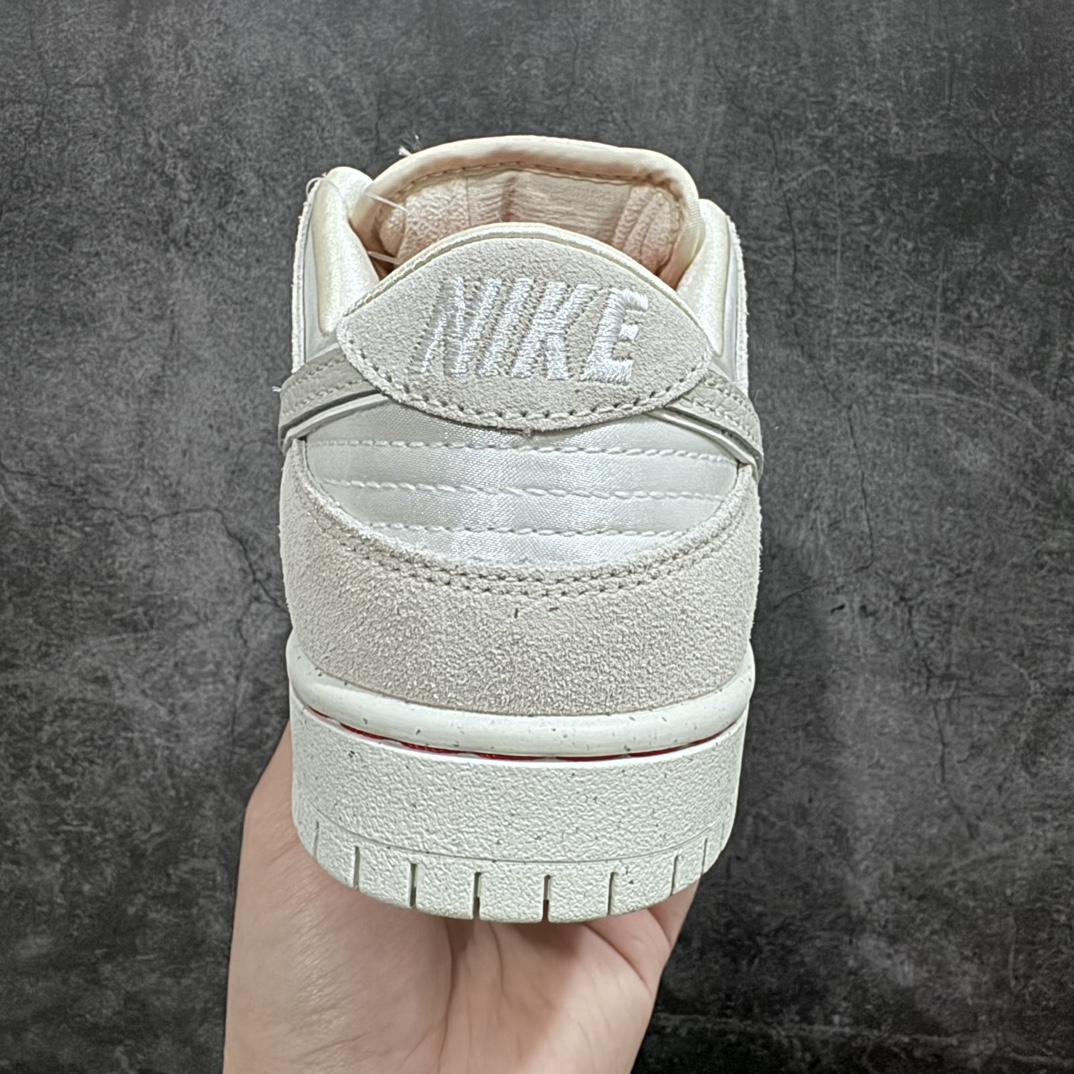 图片[4]-【纯原GT版本】NK SB Dunk Low “City of Love”情人节 米白丝绸 FZ5654-100 大厂出品 极力推荐 原装头层材料 独家版型蒸餾加工帶來的是更好的视觉和脚感体验大厂纯原品质出货 清洁度 电绣工艺 皮料切割干净无任何毛边 细节完美  尺码：36 36.5 37.5 38 38.5 39 40 40.5 41 42 42.5 43 44 45 46 47.5 编码：JP310330-莆田鞋批发中心