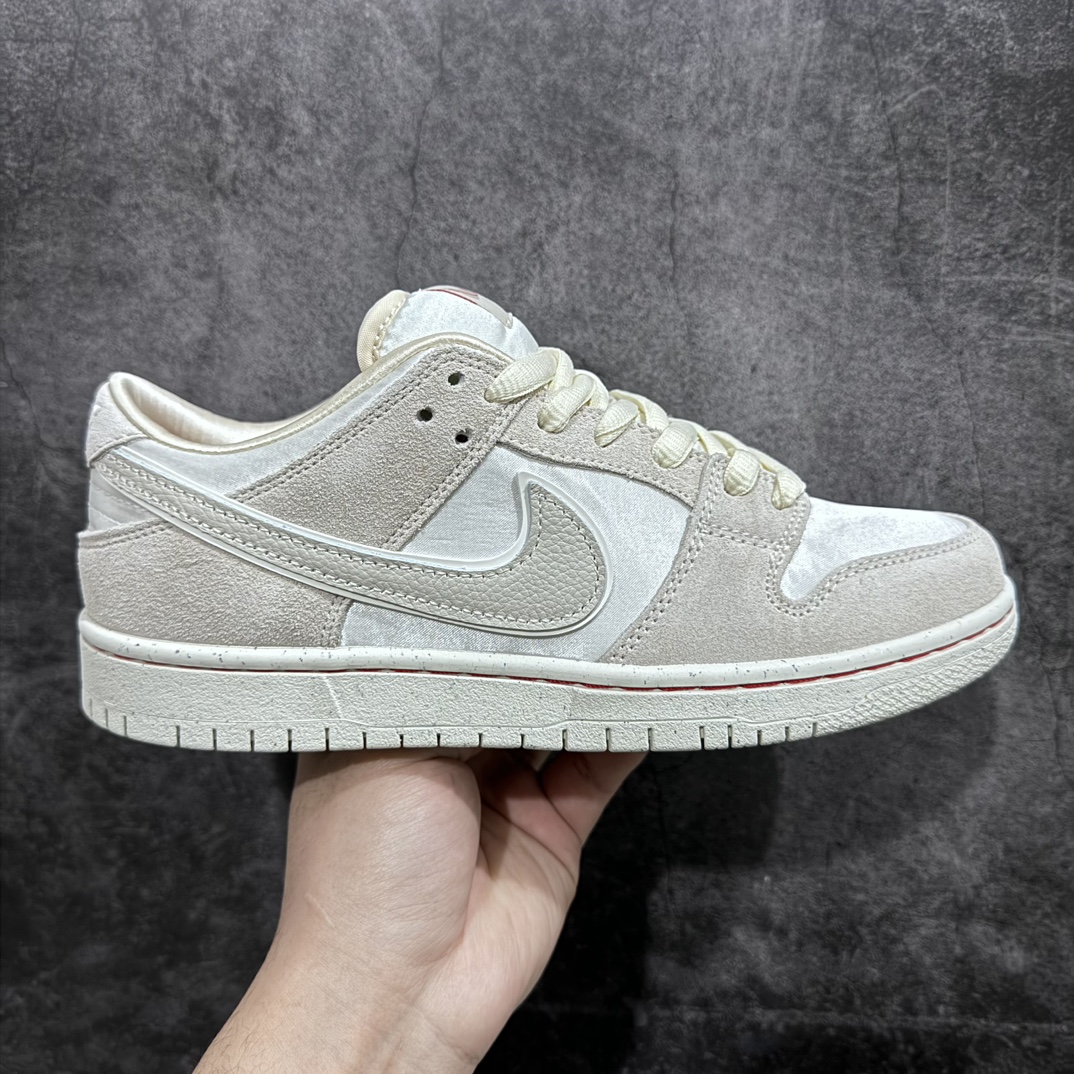 280 【纯原GT版本】NK SB Dunk Low “City of Love”情人节 米白丝绸 FZ5654-100