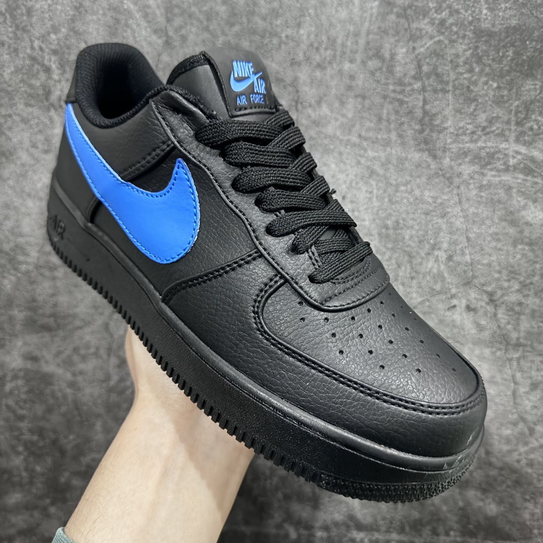 240 Nk Air Force 1'07 Low 黑蓝大勾 空军一号低帮休闲板鞋 CI9553-021