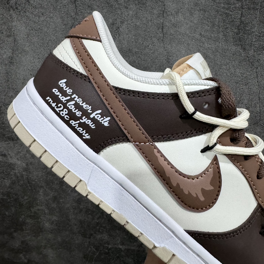 220 【CS版】Dunk Low 定制绑带 摩卡 米棕色 SB绑带低帮休闲板鞋 DV0831-003