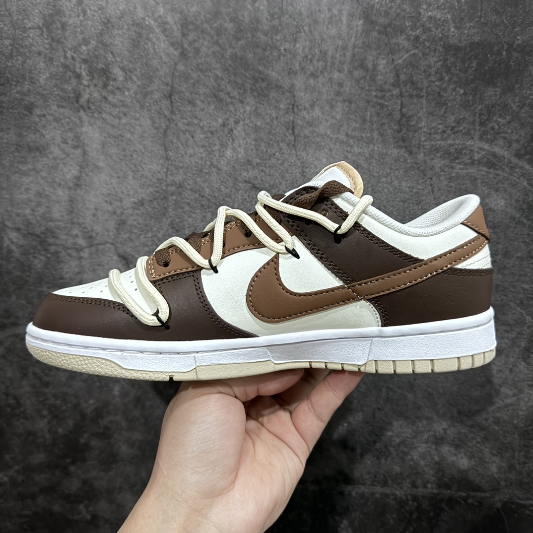 220 【CS版】Dunk Low 定制绑带 摩卡 米棕色 SB绑带低帮休闲板鞋 DV0831-003