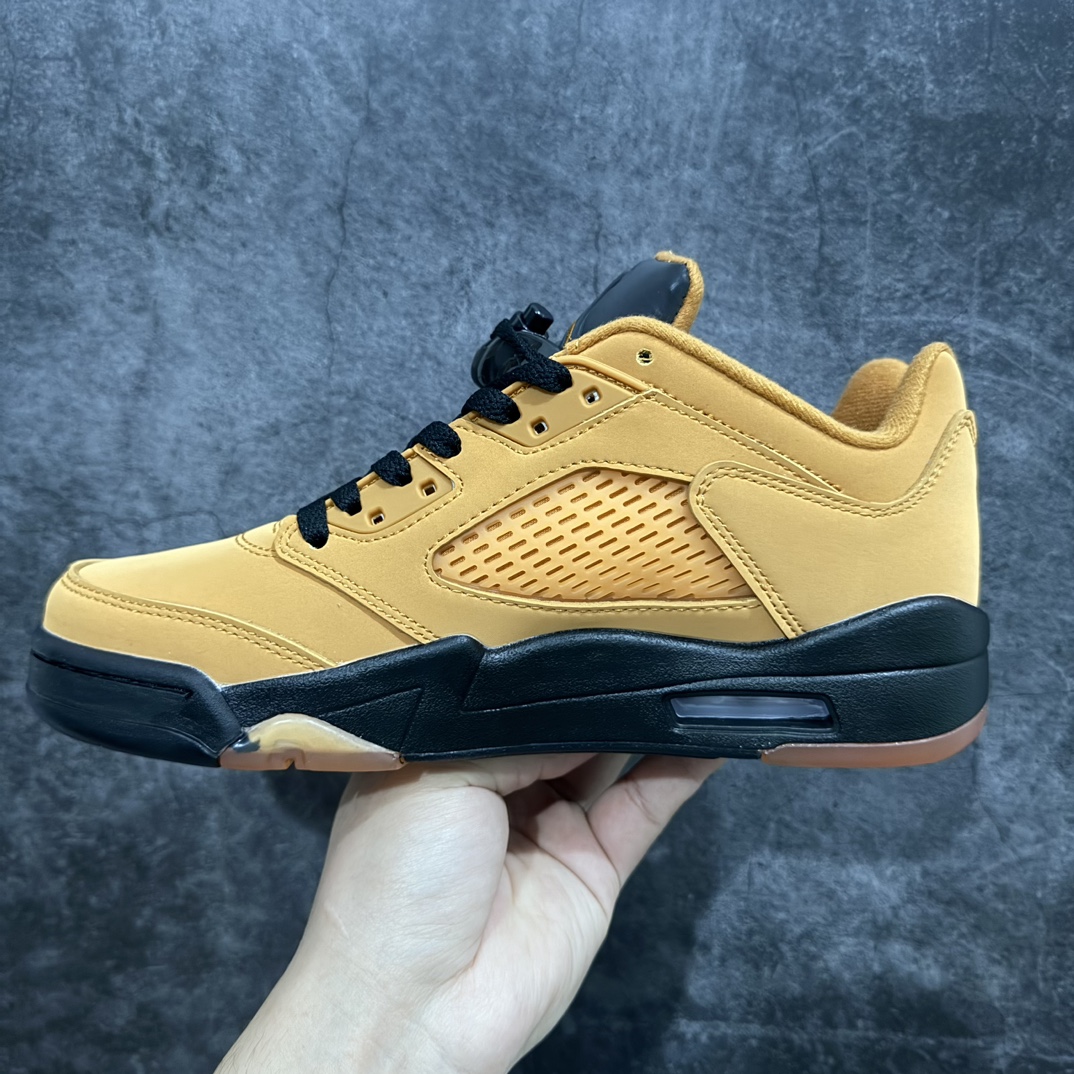 280 【纯原版】Air Jordan 5 Low "Chutney" AJ5 乔5 小麦黑 纯原低帮篮球鞋  DA8016-700