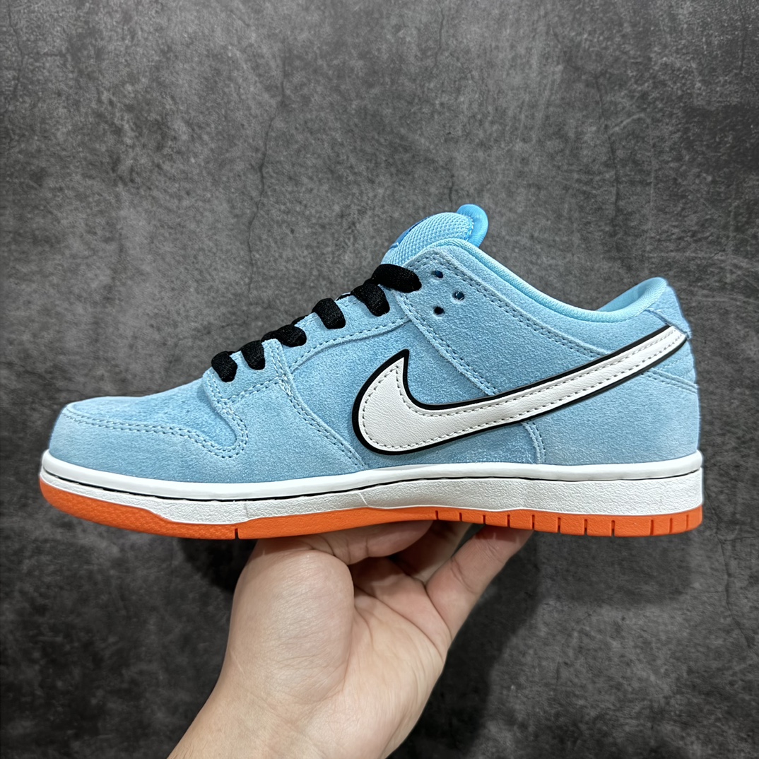 图片[2]-【纯原Top版】Nike DUNK SB Low Pro \”Blue Chill ＂58同城 蓝白色 防滑耐磨低帮 板鞋 男女同款 货号:BQ6817-401纯原材料、细节到位！ 尺码：40-47.5n-莆田鞋批发中心