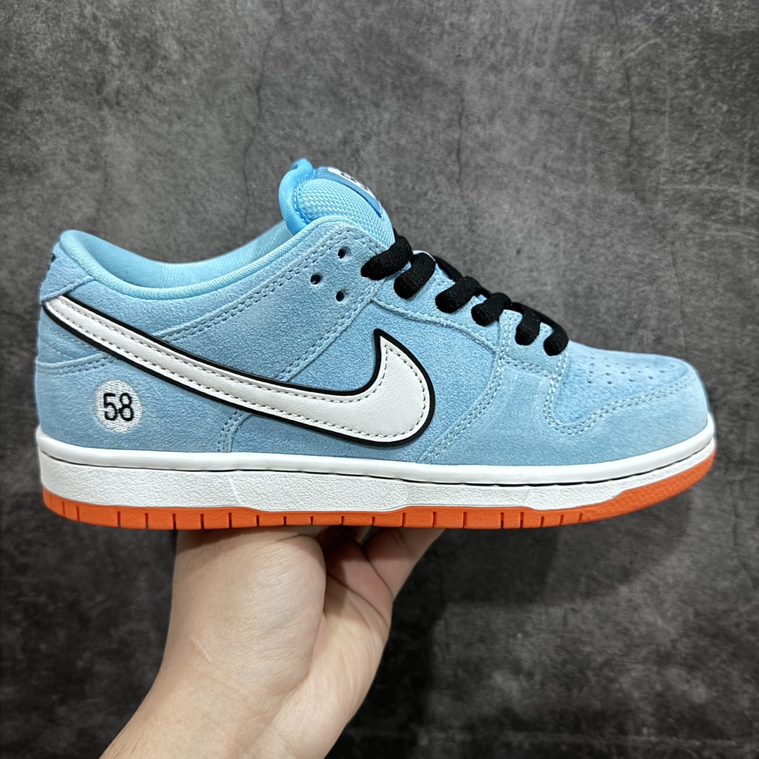 【纯原Top版】Nike DUNK SB Low Pro \”Blue Chill ＂58同城 蓝白色 防滑耐磨低帮 板鞋 男女同款 货号:BQ6817-401纯原材料、细节到位！ 尺码：40-47.5n-莆田鞋批发中心