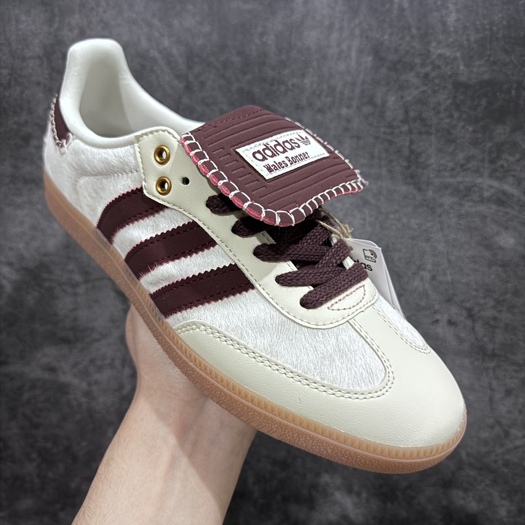 200 【R版】adidas originals Samba OG x WALES BONNER 长舌白棕 IE0586