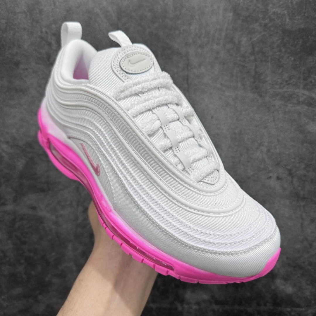 240 【纯原版本】NK Air Max 97 OG 白粉红 FJ4549-100