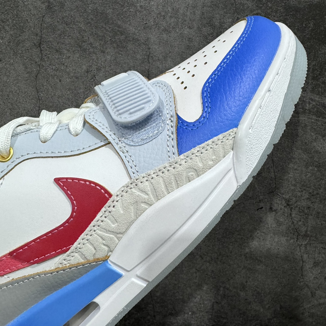 Air Jordan Legacy AJ312 Low-top White, Blue and Red FN8902-161