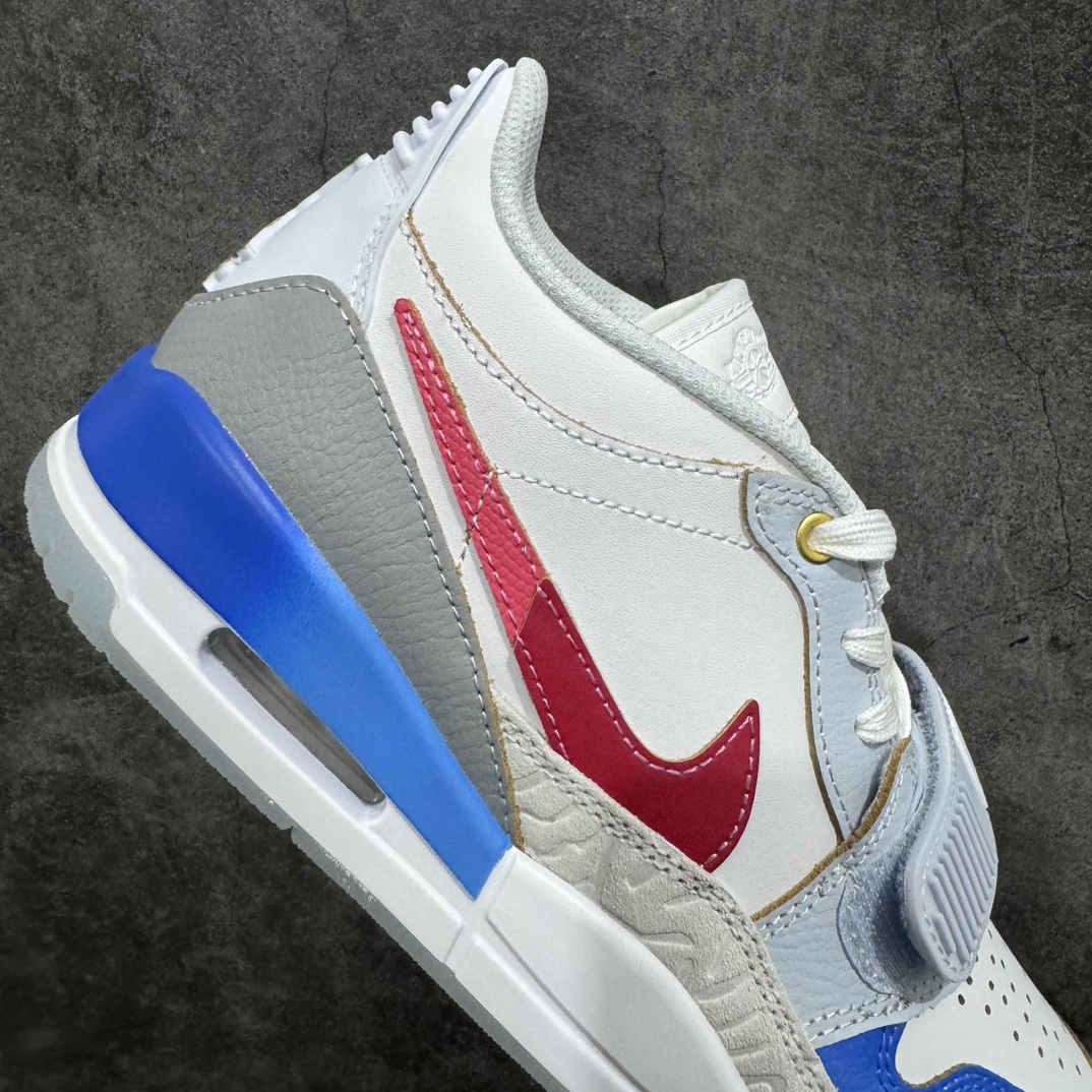 Air Jordan Legacy AJ312 Low-top White, Blue and Red FN8902-161