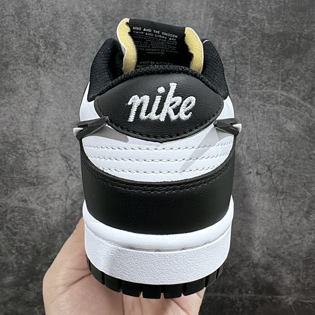 Customized Nike SB Dunk Low Wing Series ”Panda” Joint Color Low-top Casual Sports Skateboard Shoes JD1828-310