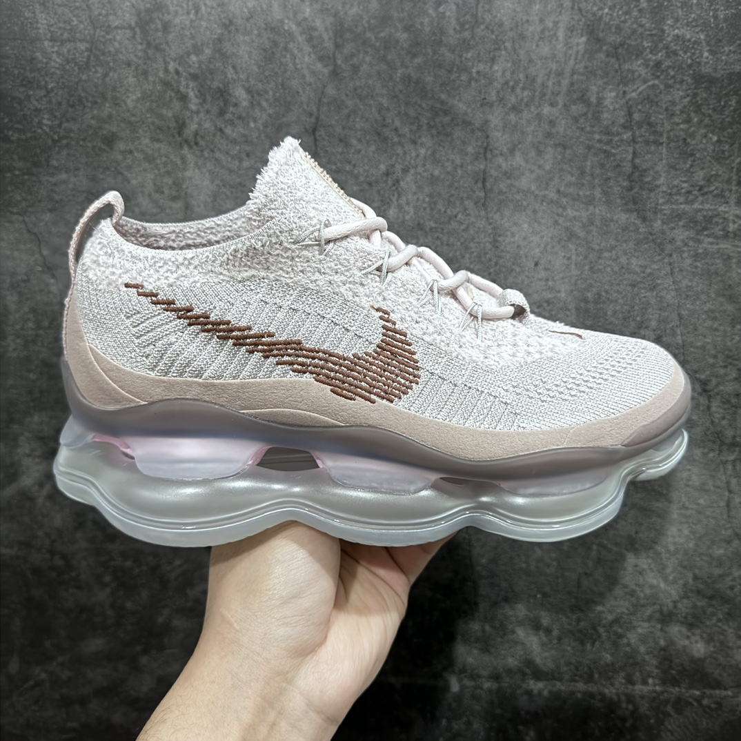 纯原版本NikeAirMAXSCORPION20FK全掌长气垫缓震跑步鞋采用传统的Flyknit构造回收