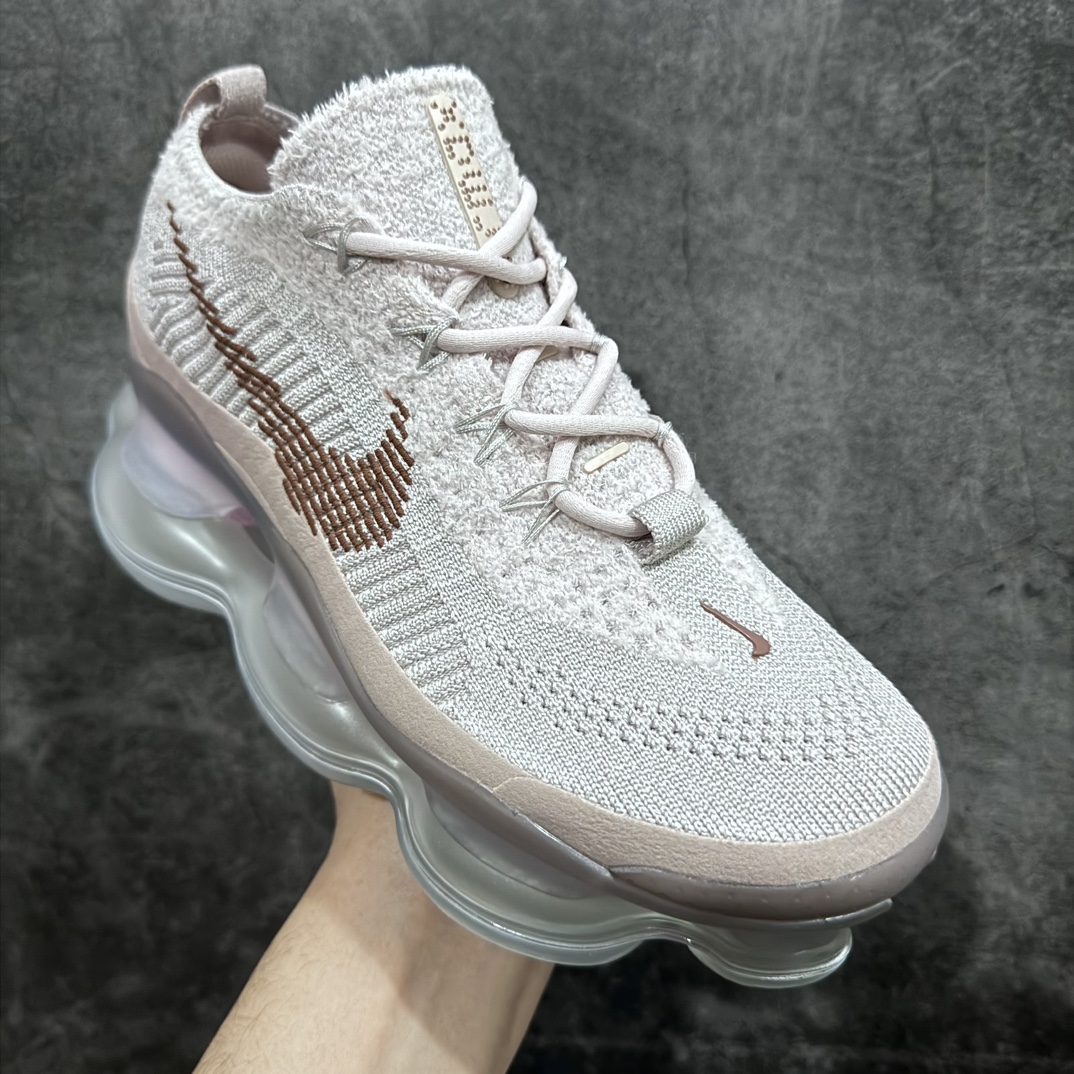 纯原版本NikeAirMAXSCORPION20FK全掌长气垫缓震跑步鞋采用传统的Flyknit构造回收