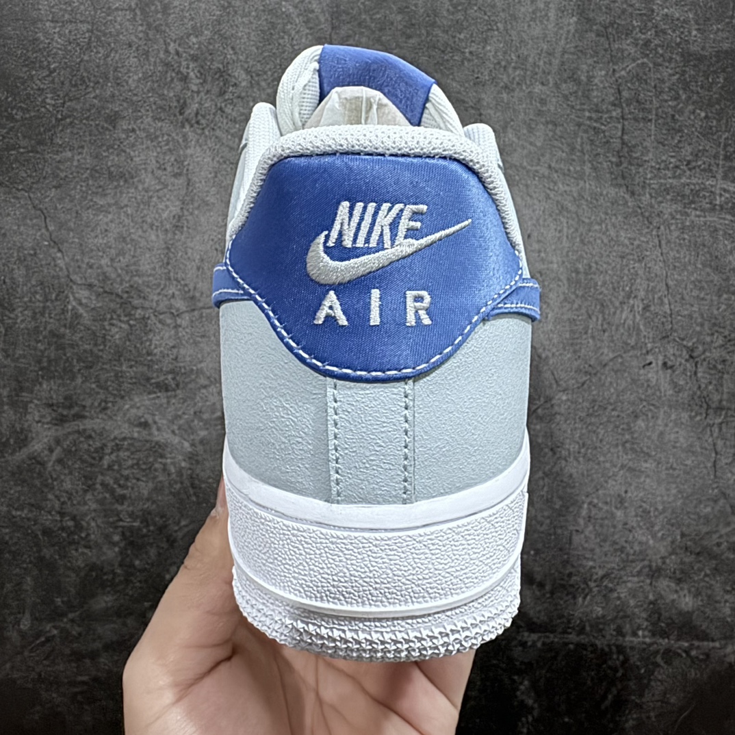 Pure original HY version Nk Air Force 1'07 Low gray blue FN7185-423