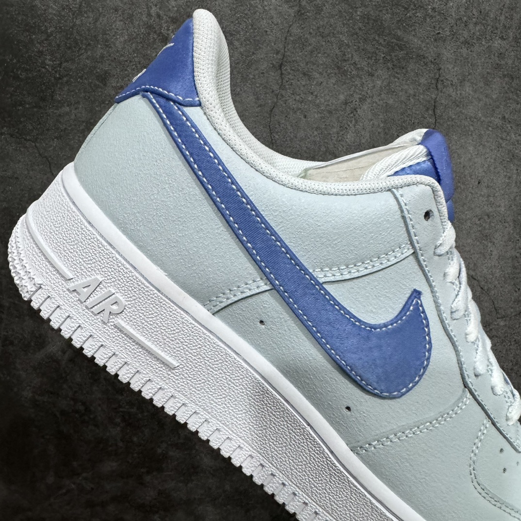 Pure original HY version Nk Air Force 1'07 Low gray blue FN7185-423