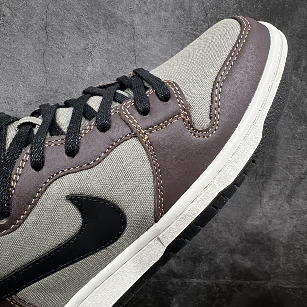 340 【纯原Z版】Nike Dunk SB High Pro ”Baroque Brown”灰棕 BQ6826-201