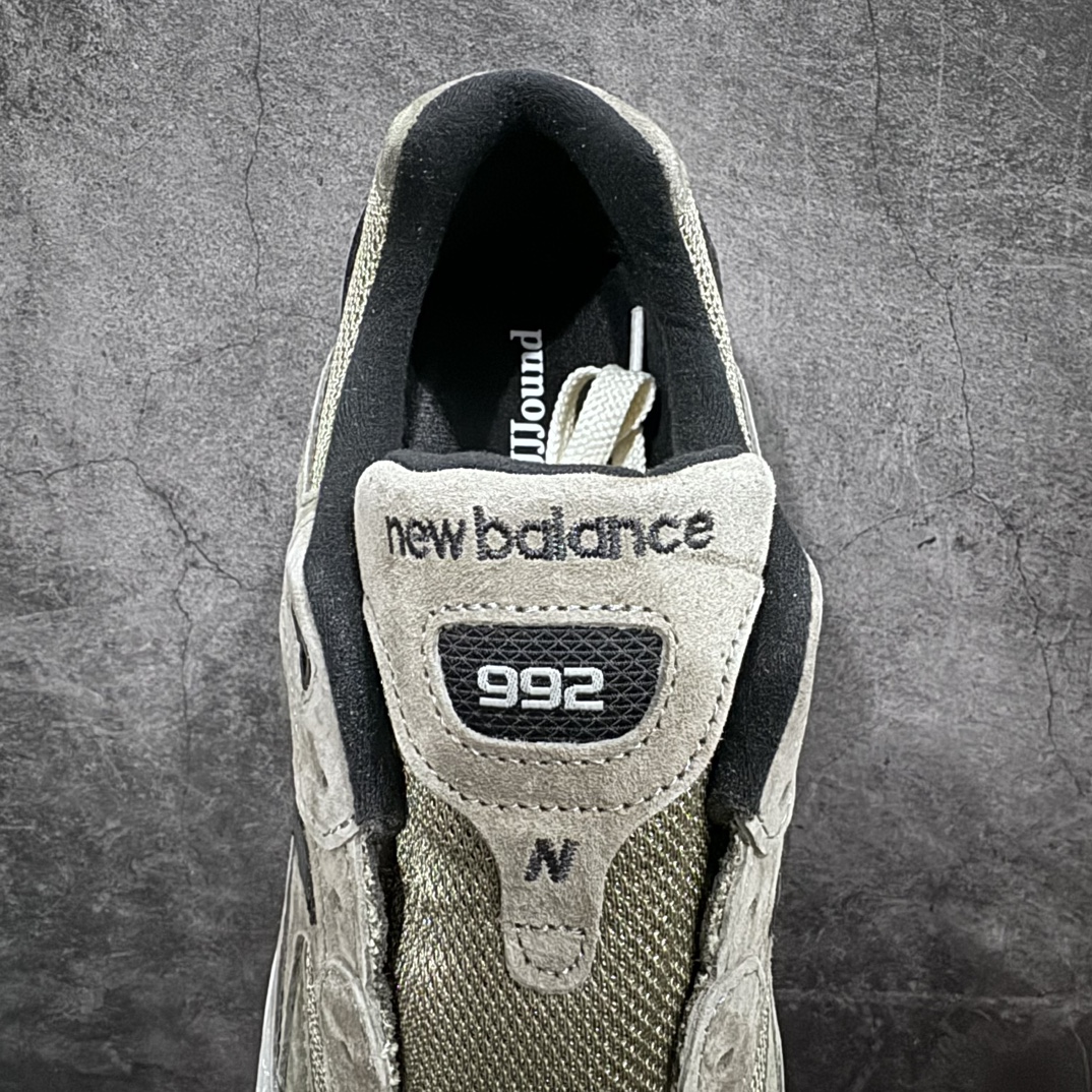 JJJJoundxNewBalanceM992J2新百伦NB992联名总统复古慢跑鞋灰棕正确3M反光细节