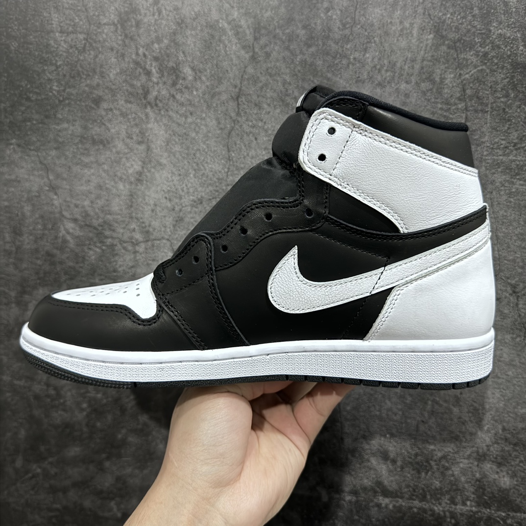 莞产AirJordan1RetroHigh白黑白脚趾DZ5485-010国内一线头部知名大厂出品知名厂牌