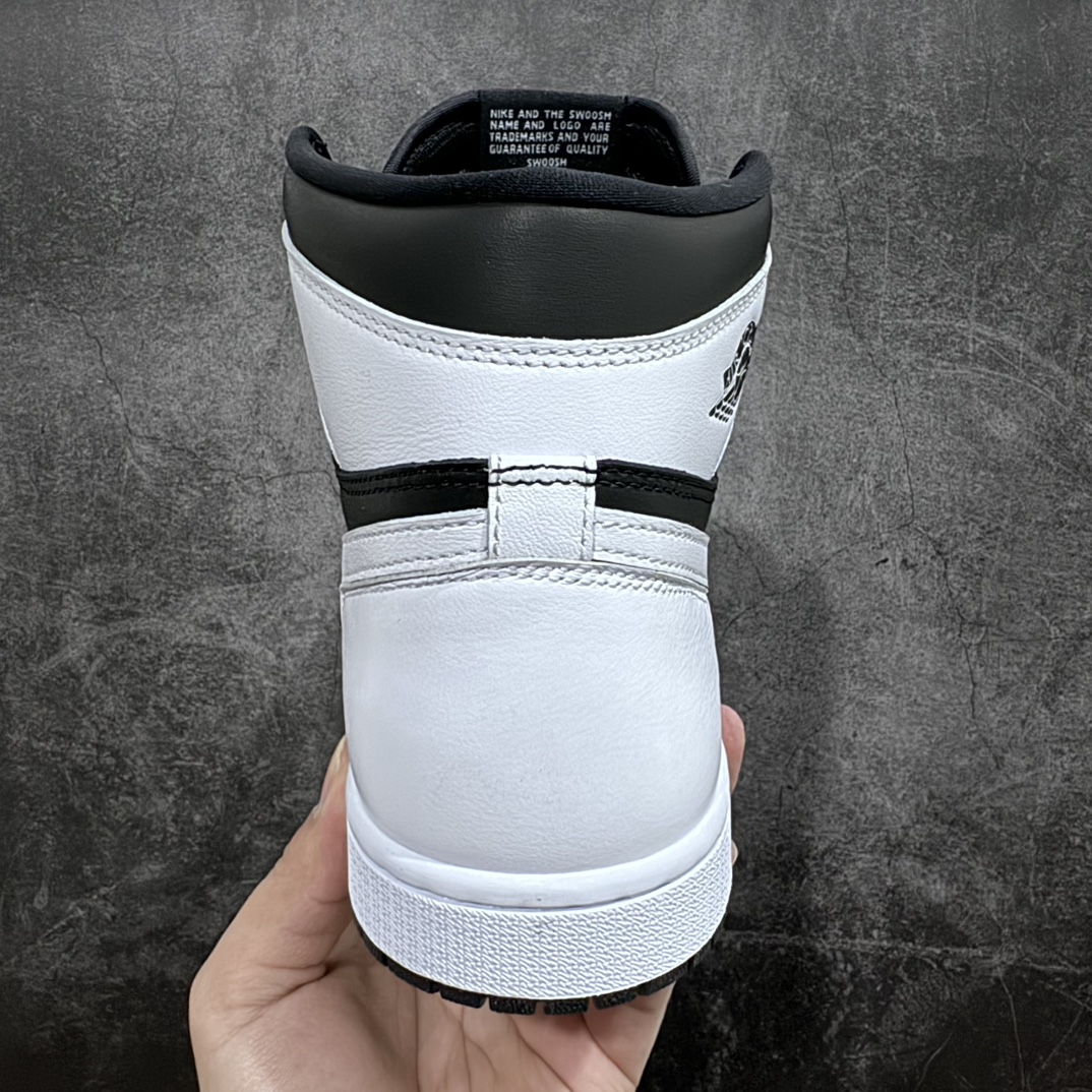 莞产AirJordan1RetroHigh白黑白脚趾DZ5485-010国内一线头部知名大厂出品知名厂牌