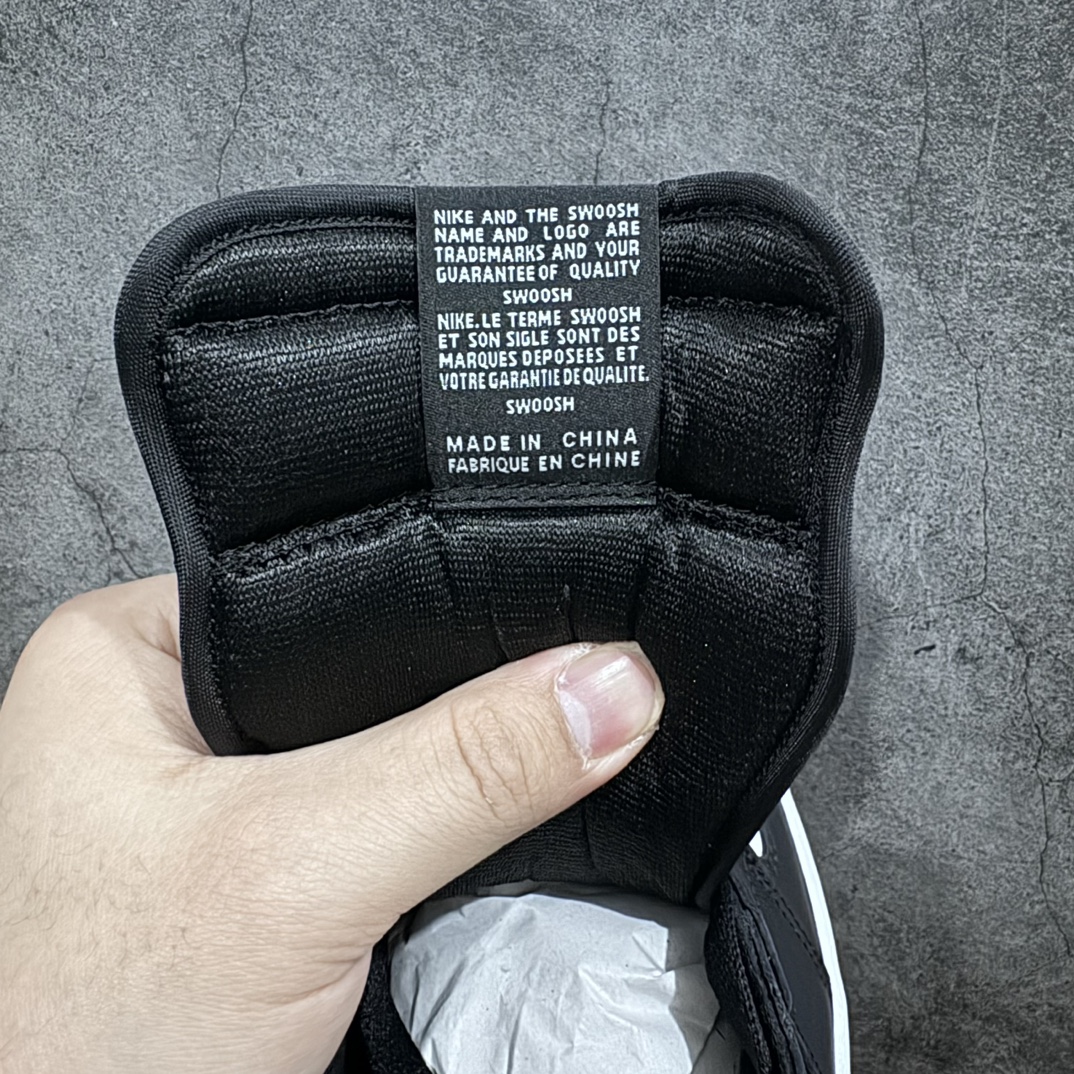 莞产AirJordan1RetroHigh白黑白脚趾DZ5485-010国内一线头部知名大厂出品知名厂牌