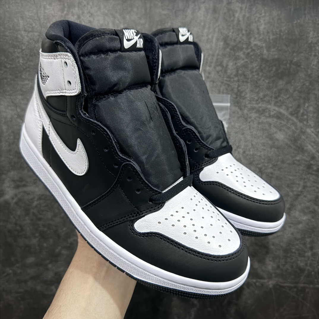 莞产AirJordan1RetroHigh白黑白脚趾DZ5485-010国内一线头部知名大厂出品知名厂牌