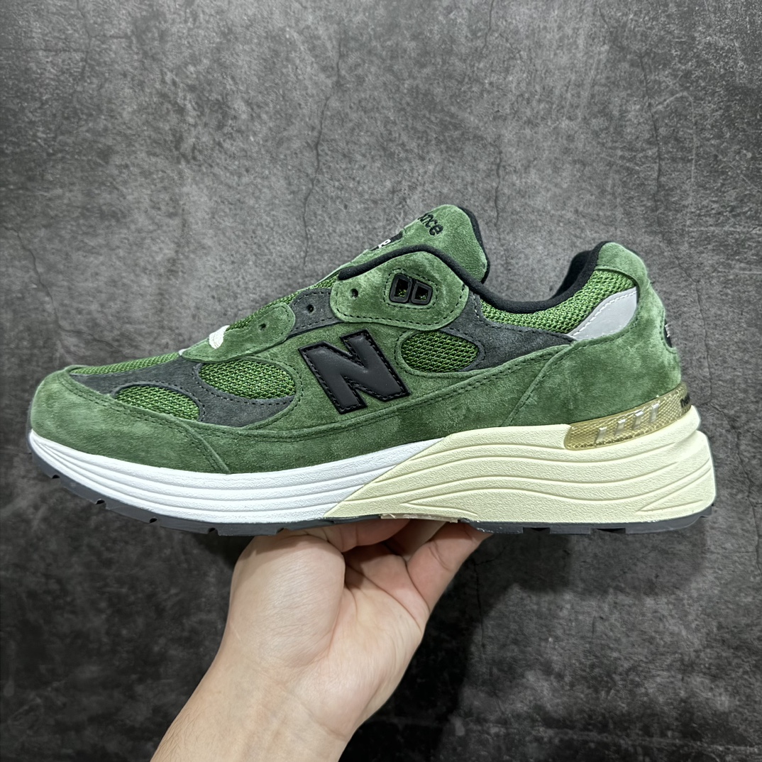 纯原版JJJJoundxNewBalanceM992JJ新百伦NB992联名总统复古慢跑鞋绿色正确3M反