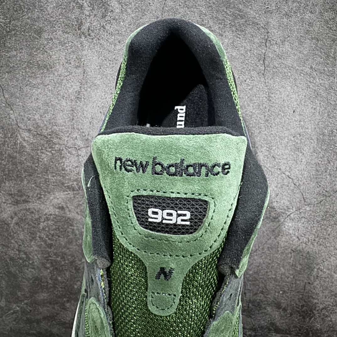 纯原版JJJJoundxNewBalanceM992JJ新百伦NB992联名总统复古慢跑鞋绿色正确3M反