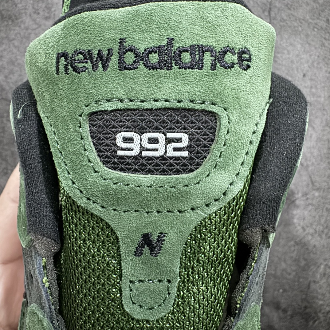 纯原版JJJJoundxNewBalanceM992JJ新百伦NB992联名总统复古慢跑鞋绿色正确3M反