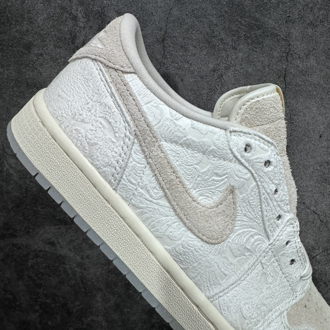 纯原ChrisPaulxAirJordan1LowOG“GiveThemFlowers”AJ1低帮克里斯