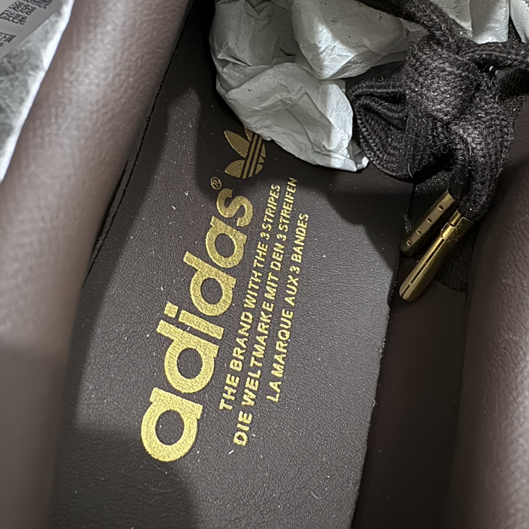 图片[7]-【纯原版】Notitle x Adidas Originals Samba 防滑耐磨低帮板鞋 男女款 桑巴联名 米棕黑/奶牛马毛 ID6024 顶级纯原 市售最正确版本 完美版型 配件齐全 正确卡色 正确头层材料 质感特别强 非普通版本 尺码：35.5-46半码-选品中心