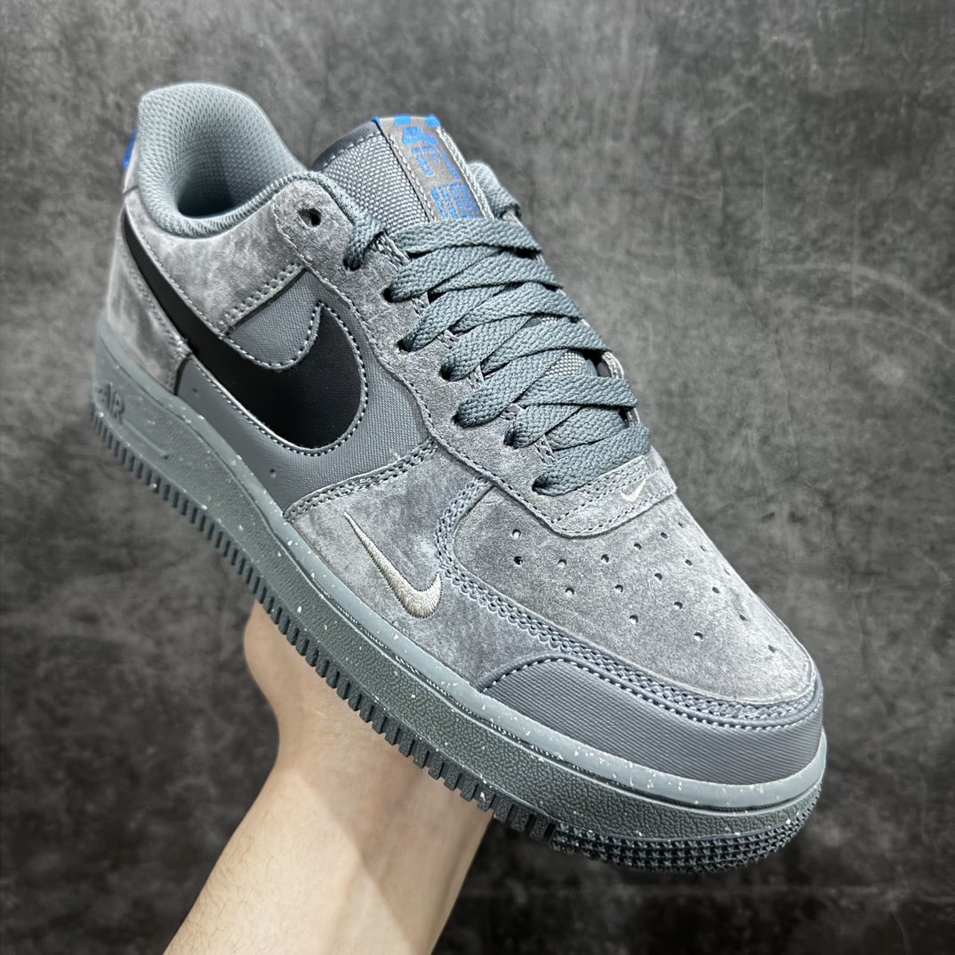 图片[3]-【纯原HY版本】Nike Air Force1  全新配色灰麂皮 空军低帮n#原楦头原纸板  打造纯正空军版型#专注外贸渠道  全掌内置蜂窝气垫 #原盒配件 原厂中底钢印、拉帮完美 货号:DQ1097-001n Size:36～45半-莆田鞋批发中心