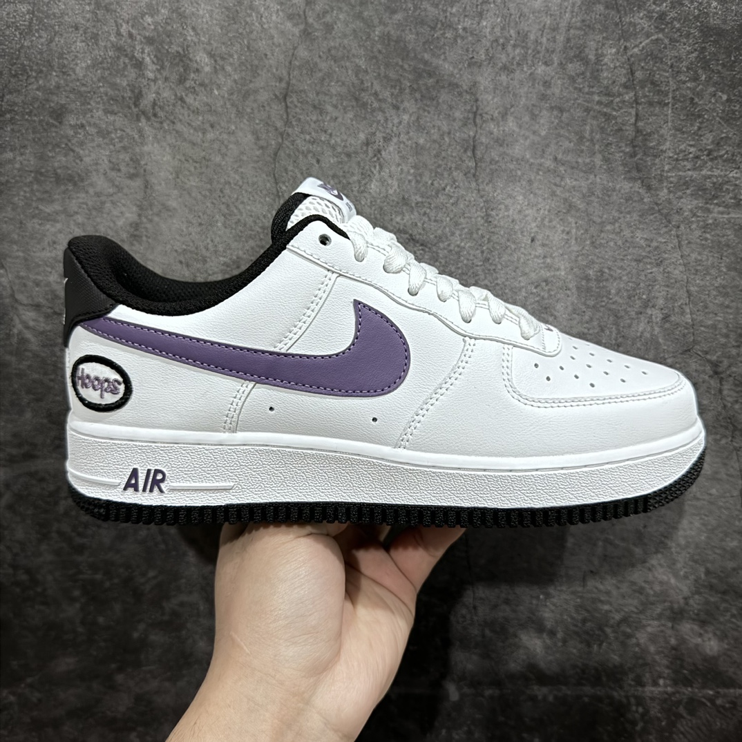 【纯原HY版本】Nike Air Force 1 Low 白紫 空军一号低帮运动休闲板鞋n原厂冲刀皮料切割干净 无任何毛边 清洁度细节完美 做工细节全方位比对原鞋 货号：DH7440-100 尺码：35.5 36 36.5 37.5 38 38.5 39 40 40.5 41 42 42.5 43 44 44.5 45-莆田鞋批发中心