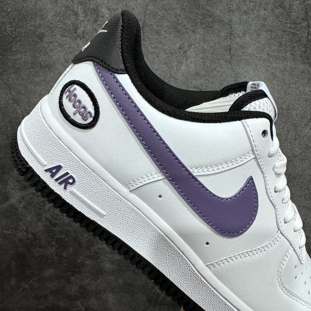 图片[7]-【纯原HY版本】Nike Air Force 1 Low 白紫 空军一号低帮运动休闲板鞋n原厂冲刀皮料切割干净 无任何毛边 清洁度细节完美 做工细节全方位比对原鞋 货号：DH7440-100 尺码：35.5 36 36.5 37.5 38 38.5 39 40 40.5 41 42 42.5 43 44 44.5 45-莆田鞋批发中心