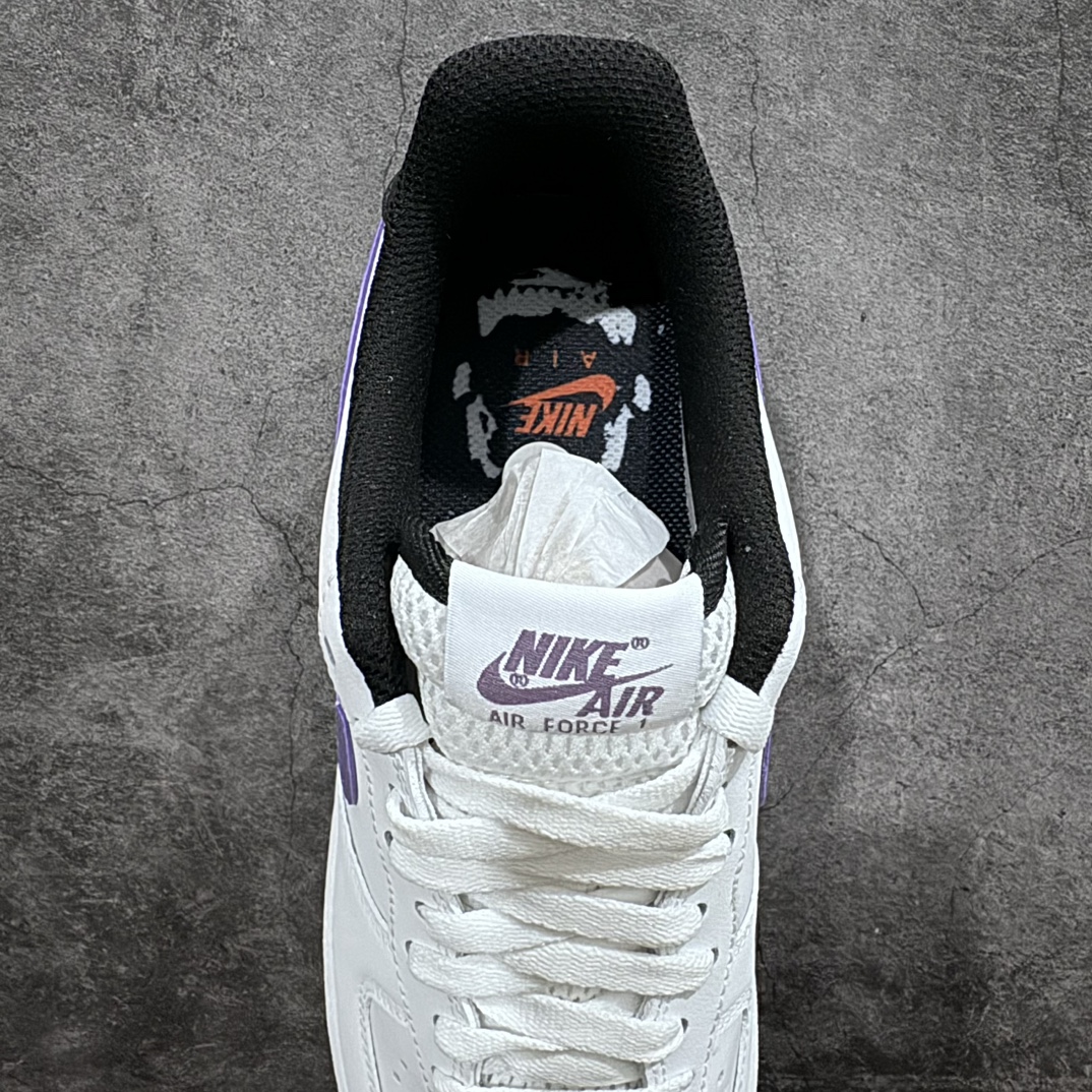 图片[8]-【纯原HY版本】Nike Air Force 1 Low 白紫 空军一号低帮运动休闲板鞋n原厂冲刀皮料切割干净 无任何毛边 清洁度细节完美 做工细节全方位比对原鞋 货号：DH7440-100 尺码：35.5 36 36.5 37.5 38 38.5 39 40 40.5 41 42 42.5 43 44 44.5 45-莆田鞋批发中心