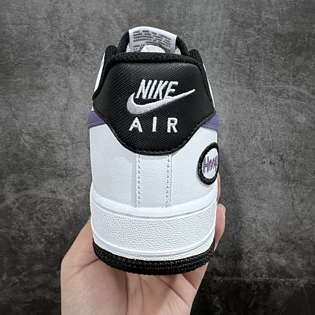 图片[4]-【纯原HY版本】Nike Air Force 1 Low 白紫 空军一号低帮运动休闲板鞋n原厂冲刀皮料切割干净 无任何毛边 清洁度细节完美 做工细节全方位比对原鞋 货号：DH7440-100 尺码：35.5 36 36.5 37.5 38 38.5 39 40 40.5 41 42 42.5 43 44 44.5 45-莆田鞋批发中心