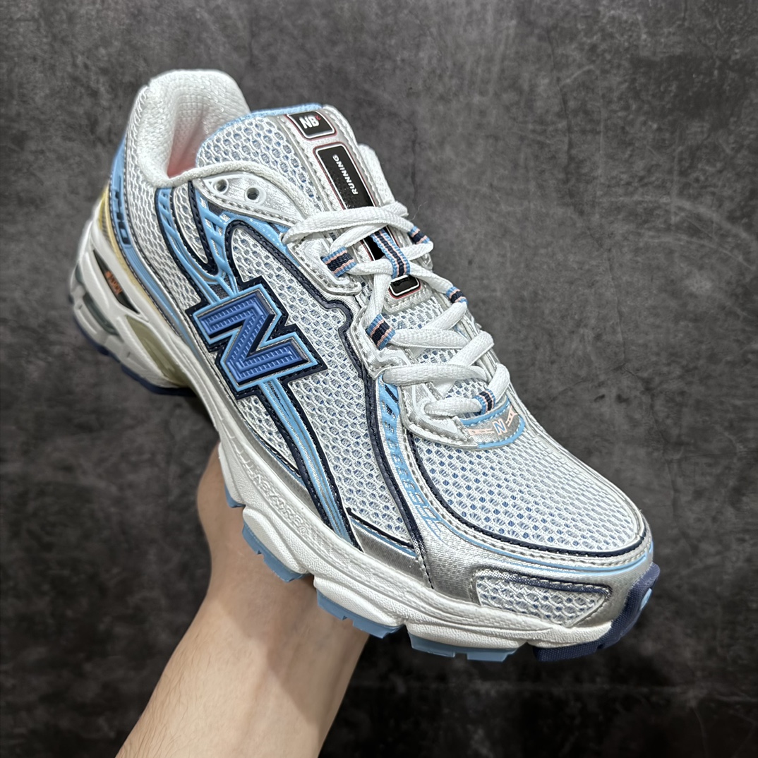 图片[3]-【K版】New Balance MR740NB新百伦系列复古老爹风休闲运动慢跑鞋采用轻质牛剖革拼接透气网眼衬垫织物鞋面材质 T-Beam大底提供足步弓支撑 保持步态稳定#后跟搭载外露缓震胶 鞋身整体以各种深浅不一的灰色覆盖 鞋头以淡蓝色调装饰，网眼衬垫通过不规律的色块实现做旧的美感 泛黄的鞋底更是进一步增添了复古气息  尺码：36 37 37.5 38 38.5 39.5 40 40.5 41.5 42 42.5 43 44 45-莆田鞋批发中心