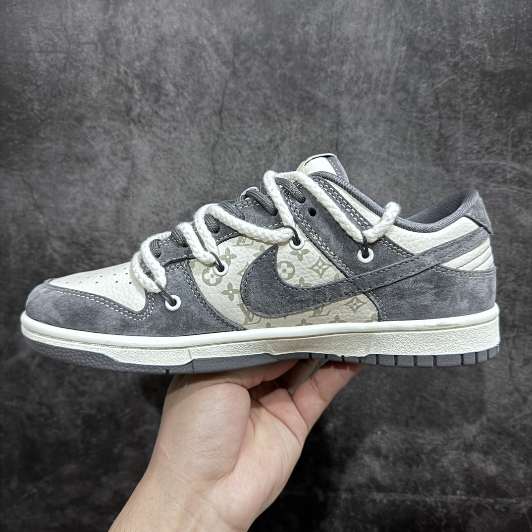 Customized Nike SB Dunk Low x Louis Vuitton High-end Customized Straps FC1688-138