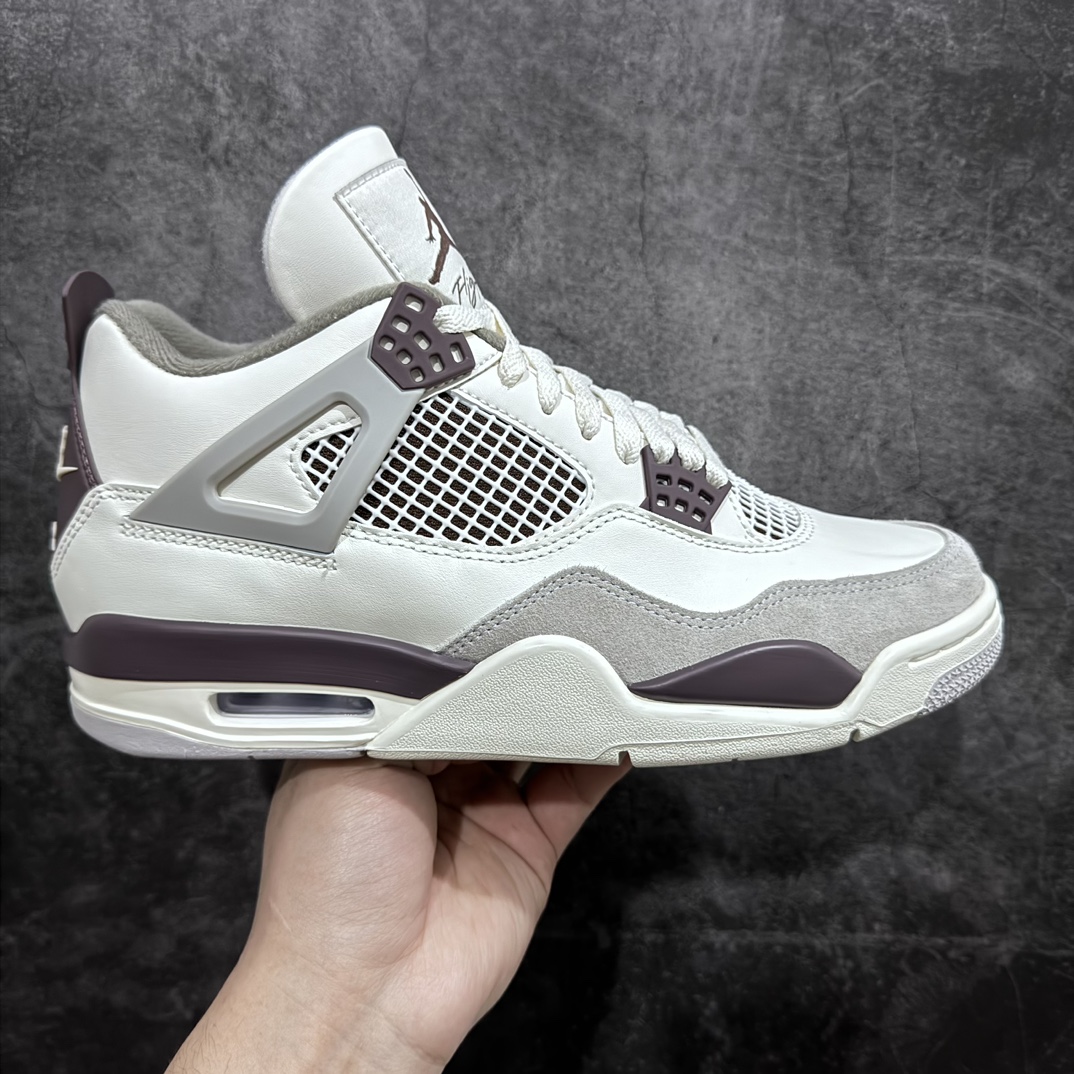 【外贸纯原版】A Ma Maniére x Air Jordan AJ4 Retro AMM联名灰棕 FZ4810-001外贸订单 全套原纸板楦头开发 确保原汁原味 完美呈现四代版型 定制优质皮料 完美鞋型匹配公司货 正确TPU鞋舌锁扣 最新原厂底模 大底卡色咬花完美 鞋柜必备鞋款 终端现货供应  尺码：40 40.5 41 42 42.5 43 44 44.5 45 46 47.5 48.5n#777420450-莆田鞋批发中心