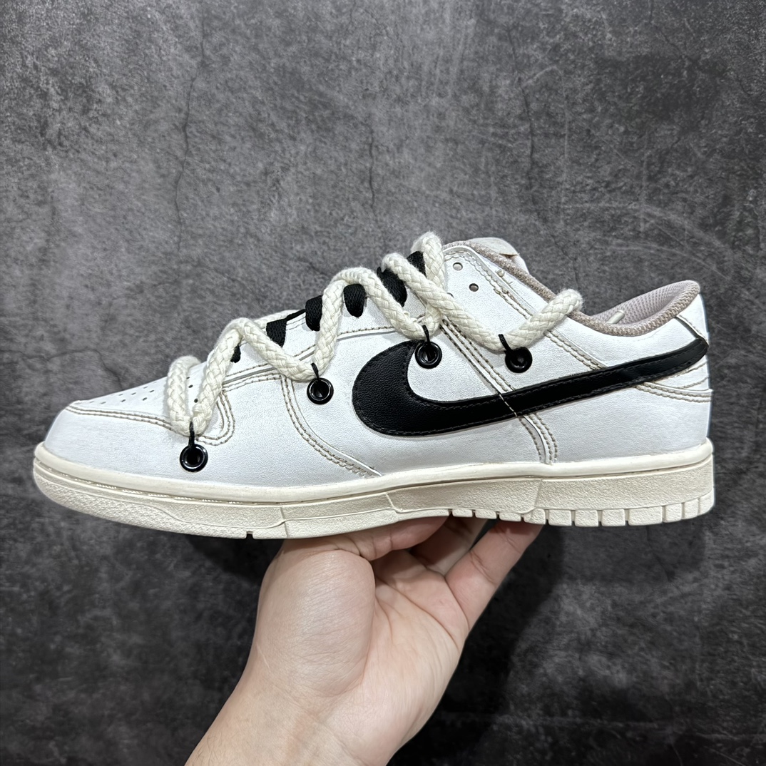 Pure original version special gift box NK Dunk Low deconstructed double shoelaces low-top sneakers Yehe Manufacturing CW6188-101