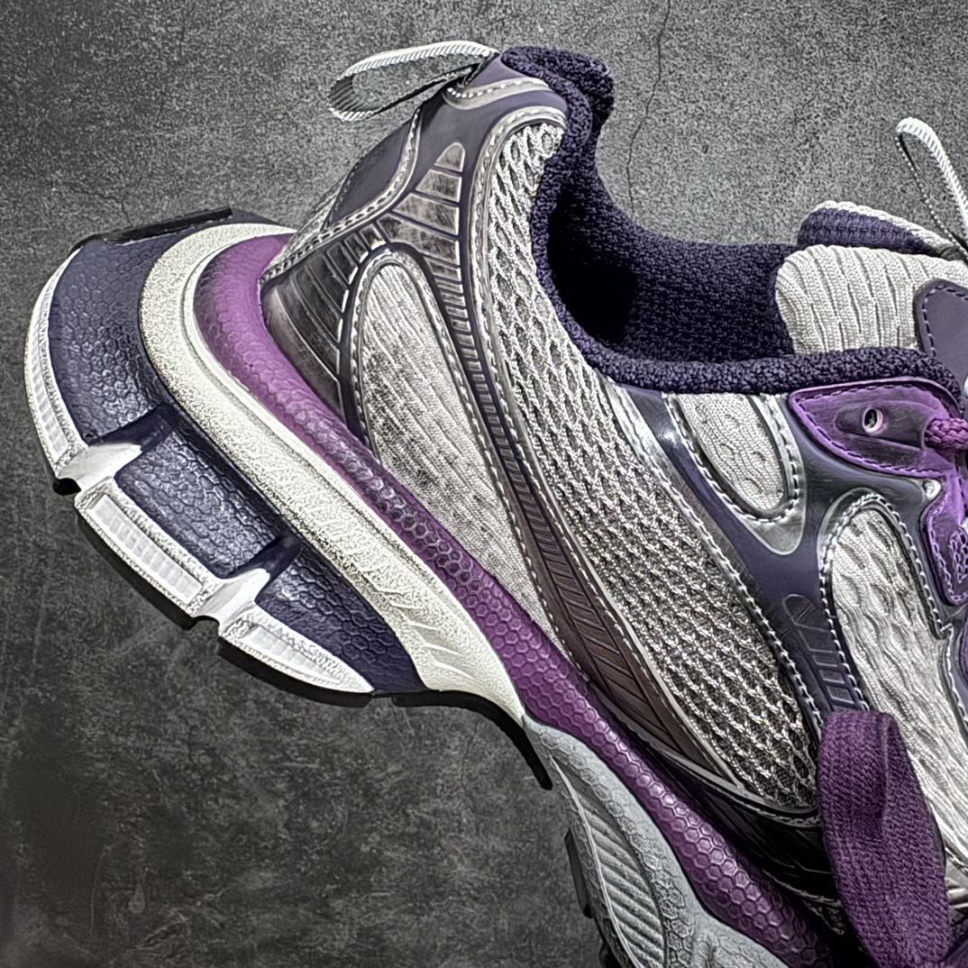 图片[7]-【X版纯原】BALENCIAGA 3XL Sneakers 巴黎世家十代网布系带低帮走秀复古老爹鞋 全新版本 全新顶端品质 全套原纸板楦头开发 最原汁原味的灵魂版型 全鞋荧光划线卡点 胶水把控整洁度追求极致完美 每一双都是工艺品 多重QC质检 超越公司货的品控标准 实实在在的免检产品 原盒原配 正确字体电绣 粗细、位置、大小正确 侧边TPU 透气孔匹配意产原版 正确分离大底 TPU软底 原版一致大底LOGO 立体感十足 原厂皮料水洗做旧 采购原厂网纱 不含皮革 网布材料和聚氨酯 磨损效果 鞋头边缘和后帮 Balenciaga 徽标 鞋面和后跟凸印尺码 鞋舌 3XL 橡胶品牌标识和反光细节 鞋帮拉袢和鞋舌拉祥 配反光细节 备用鞋带在鞋履前侧 可在穿着前取下 便于不同造型搭配 正常尺码 尺码：35 36 37 38 39 40 41 42 43 44 45 46-选品中心