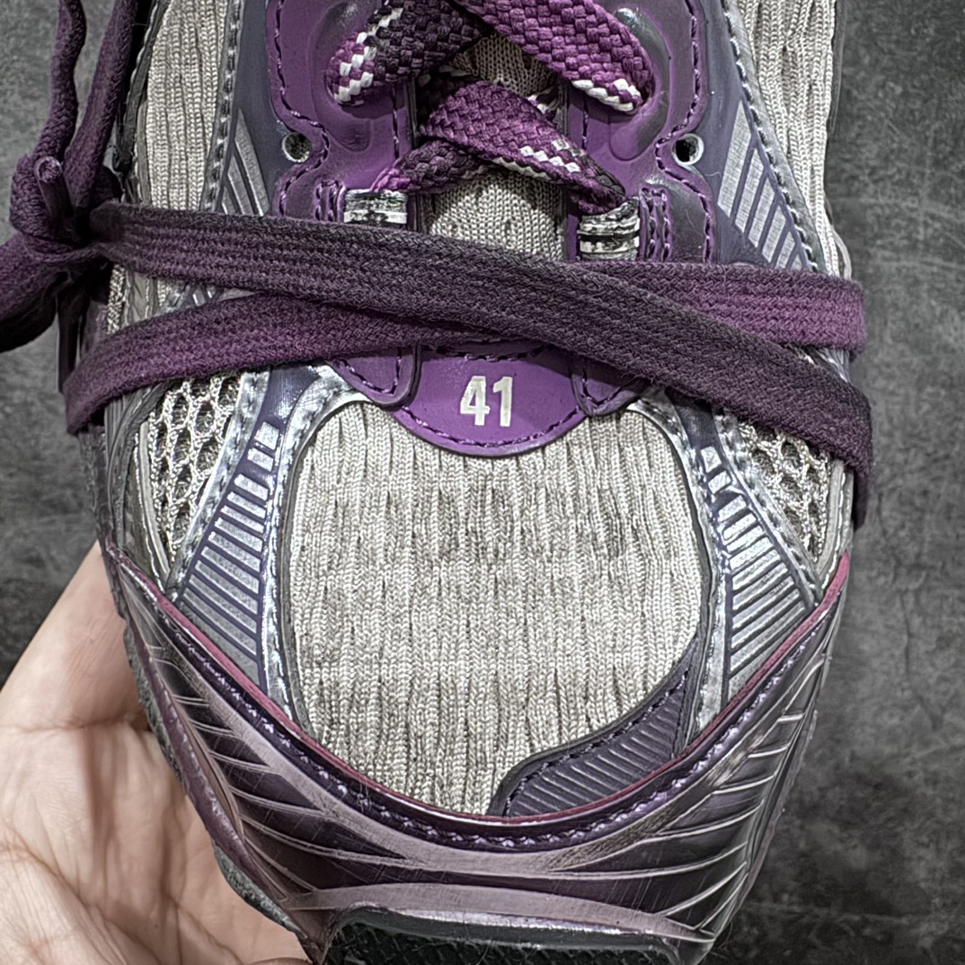 图片[4]-【X版纯原】BALENCIAGA 3XL Sneakers 巴黎世家十代网布系带低帮走秀复古老爹鞋 全新版本 全新顶端品质 全套原纸板楦头开发 最原汁原味的灵魂版型 全鞋荧光划线卡点 胶水把控整洁度追求极致完美 每一双都是工艺品 多重QC质检 超越公司货的品控标准 实实在在的免检产品 原盒原配 正确字体电绣 粗细、位置、大小正确 侧边TPU 透气孔匹配意产原版 正确分离大底 TPU软底 原版一致大底LOGO 立体感十足 原厂皮料水洗做旧 采购原厂网纱 不含皮革 网布材料和聚氨酯 磨损效果 鞋头边缘和后帮 Balenciaga 徽标 鞋面和后跟凸印尺码 鞋舌 3XL 橡胶品牌标识和反光细节 鞋帮拉袢和鞋舌拉祥 配反光细节 备用鞋带在鞋履前侧 可在穿着前取下 便于不同造型搭配 正常尺码 尺码：35 36 37 38 39 40 41 42 43 44 45 46-选品中心