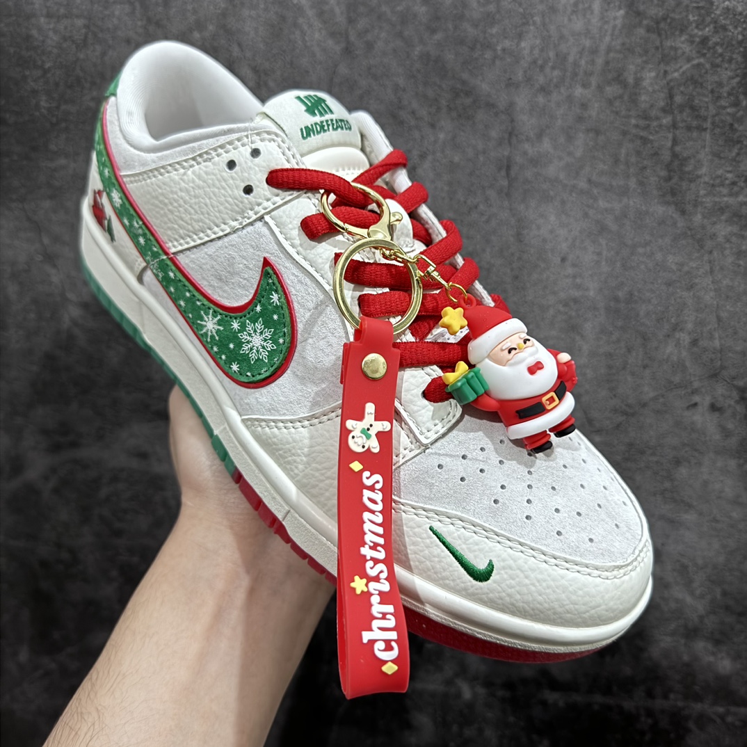 Customized Nike SB Dunk Low x Undefeated High-end Custom Christmas XB5181-318