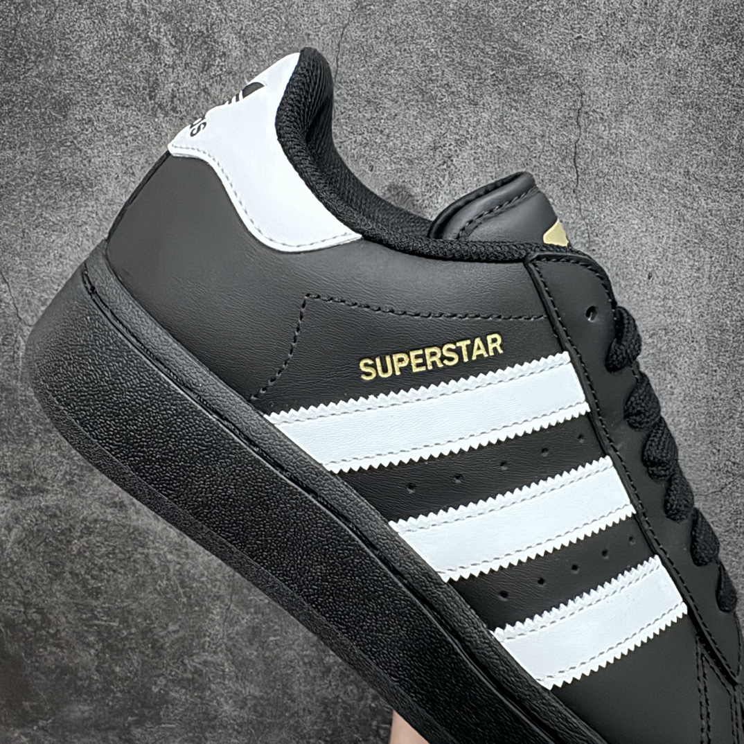 纯原AdidasSuperstarXLG阿迪金标贝壳头厚底款低帮休闲板鞋IG9777市售最强版出货平台充