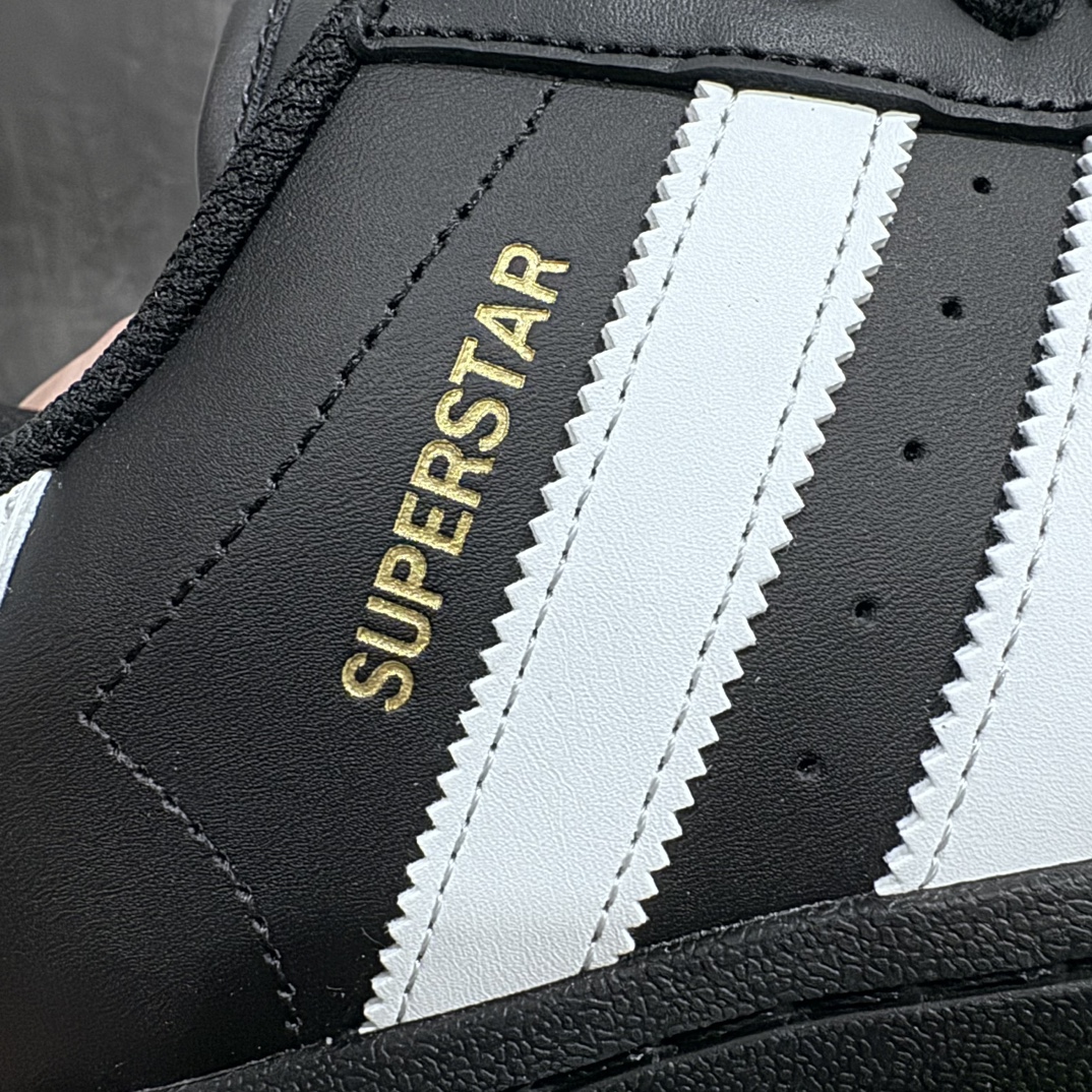 纯原AdidasSuperstarXLG阿迪金标贝壳头厚底款低帮休闲板鞋IG9777市售最强版出货平台充