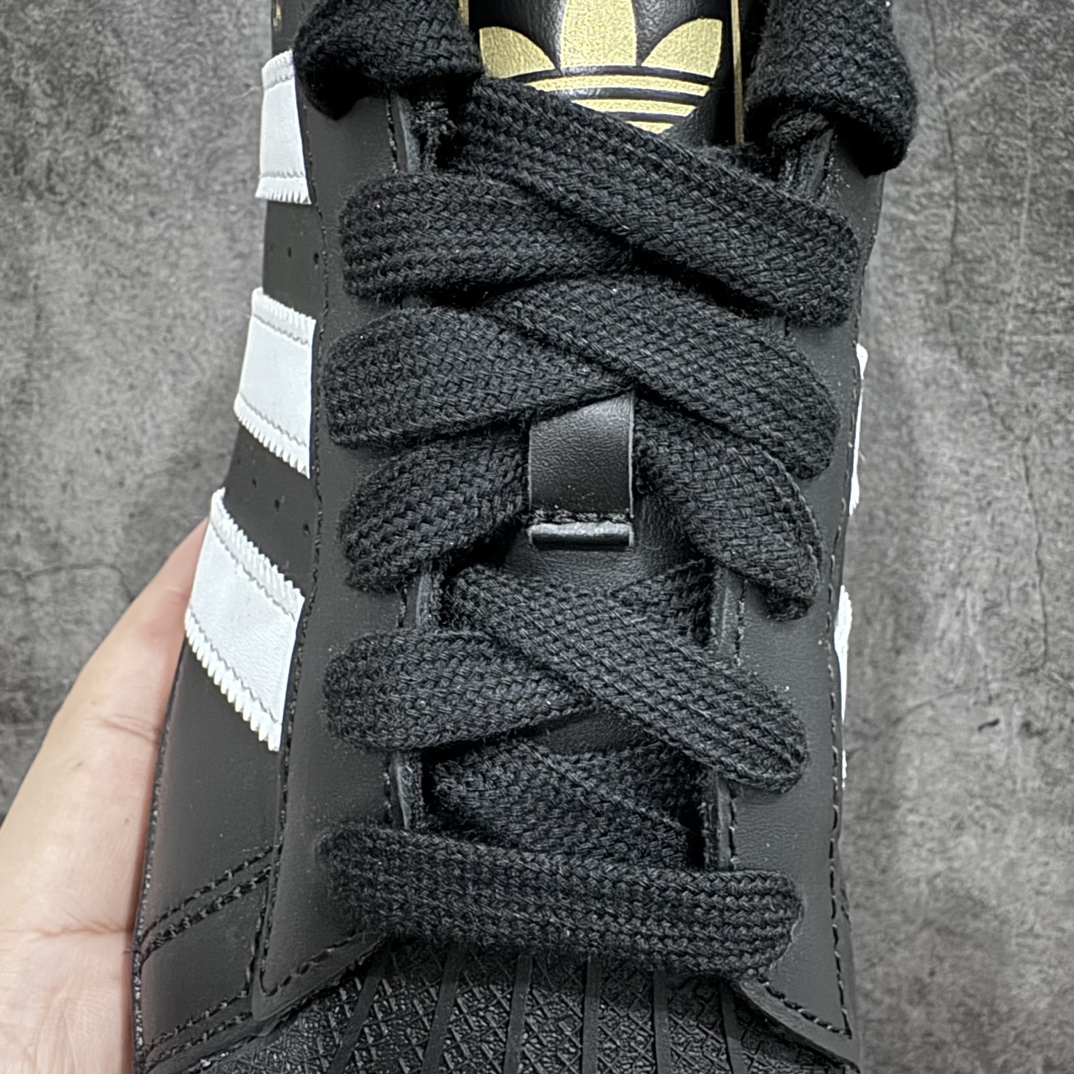 纯原AdidasSuperstarXLG阿迪金标贝壳头厚底款低帮休闲板鞋IG9777市售最强版出货平台充