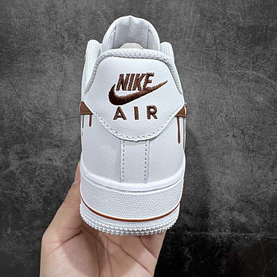 NK Air Force 1 Air Force One Sneakers Ice Cream Brown CW2288-008