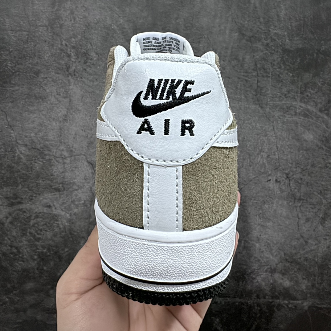 图片[4]-【公司级】Nk Air Force 1\’07 Low 麂皮绿 空军一号低帮休闲板鞋 AV0383-225n定制皮料 原楦原纸板 纯正空军版型 高清洁度 内置全掌气垫 尺码：36 36.5 37.5 38 38.5 39 40 40.5 41 42 42.5 43 44 44.5 45-莆田鞋批发中心